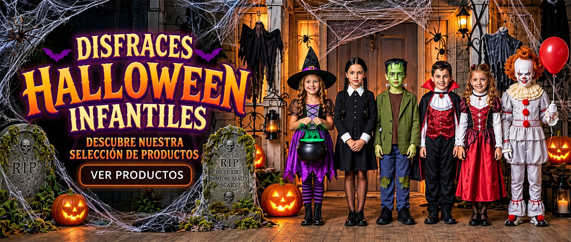 DISFRACES INFANTILES HALLOWEEN